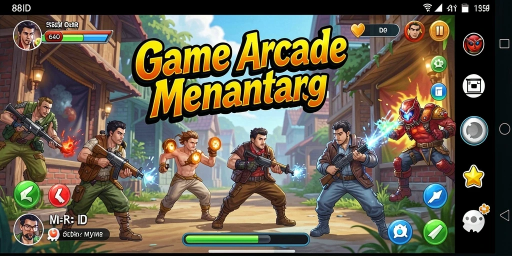 Tampilan gameplay seru dan menantang di 88ID.