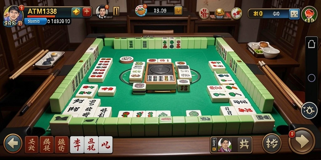 Gameplay Mahjong yang menarik dan penuh tantangan di ATM138.