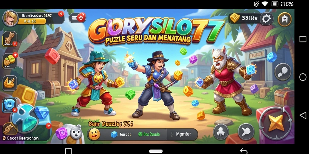 Tampilan menarik dari gameplay GLORYSLOT777 yang mengasyikkan.