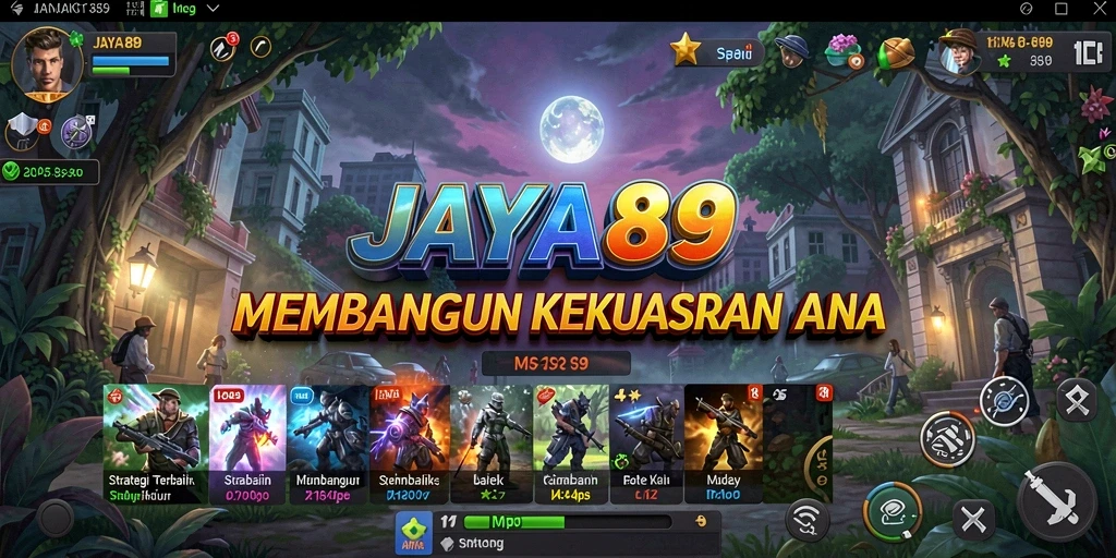 Tampilan gameplay seru dan strategis dalam JAYA89.