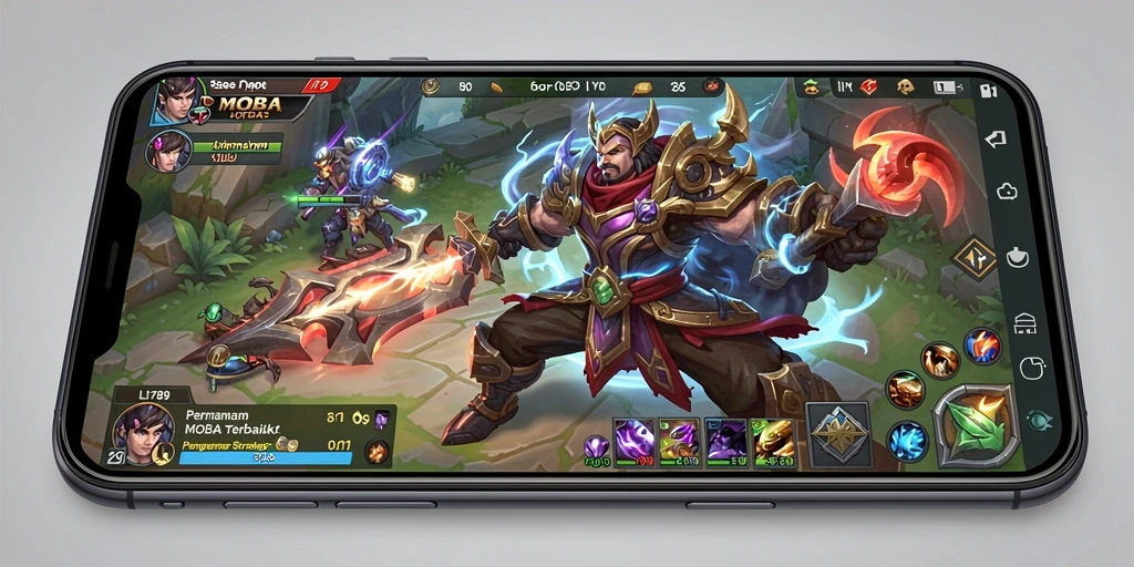 Tampilan gameplay seru dalam LI789 dengan strategi tim yang menarik.
