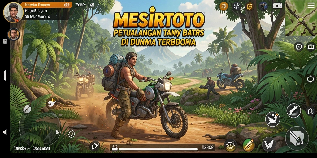 Gameplay memukau di dunia terbuka MESIRTOTO yang penuh petualangan.