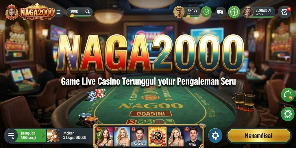 Tangkapan layar gameplay NAGA2000 yang menakjubkan di Live Casino.