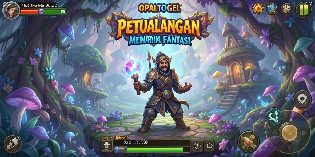 Tampilan gameplay seru dalam petualangan OPALTOGEL.