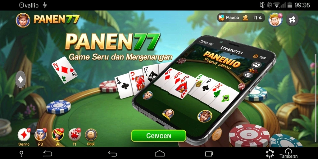 Tangkapan layar PANEN77 menampilkan keseruan gameplay Domino.