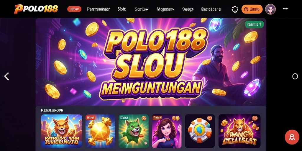 Tampilan menarik gameplay Slot di POLO188.