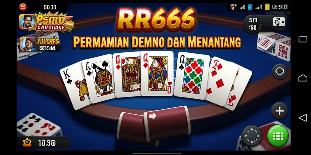 Screenshot gameplay domino yang mengasyikkan di RR666.