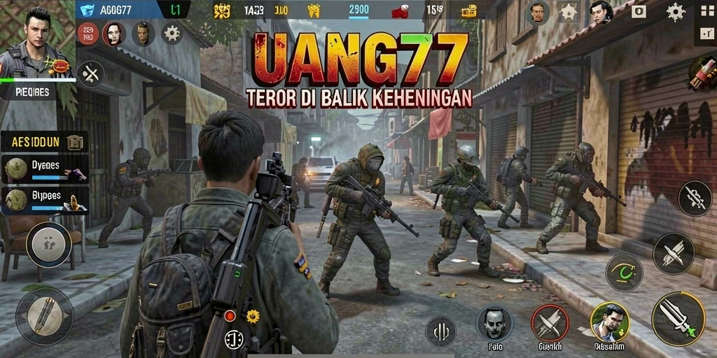 Gameplay mendebarkan dan mencekam dari UANG77 saat menjelajahi kegelapan.