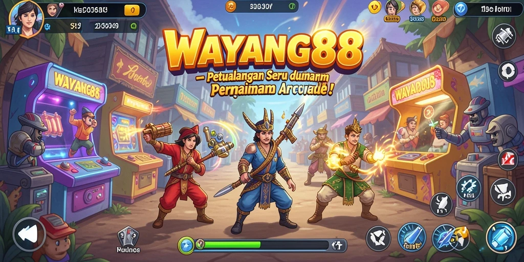 Tampilan gameplay seru dan menantang dalam WAYANG88.